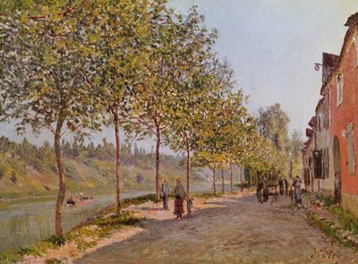 Matin de juin à Saint-Mammès, 1884 - Alfred Sisley